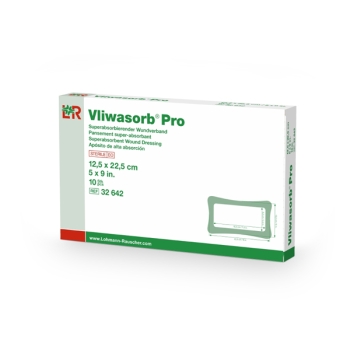 Vliwasorb Pro 22 x 22cm Superabsorbent Dressing