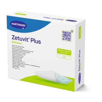 Zetuvit Plus Silicone 12.5 x 12.5cm