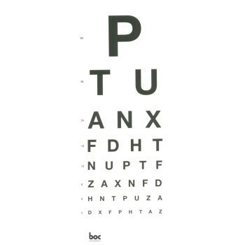 Eye Chart Direct 3m 