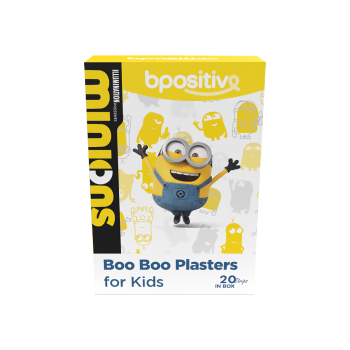 bpositive Boo Boo Minion Strips for Kids (BX20)