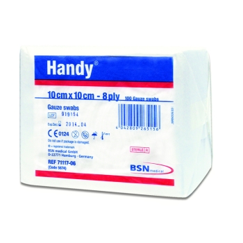 Handy Gauze Swabs 5cm x 5cm 8ply Sterile