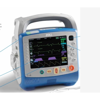 X Series ECG with Pacing SP02 etc02 nibp