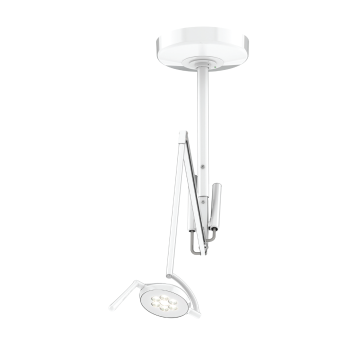 ULED Examination Light complete with Ceiling Mount and Low Ceiling Stopper for Ceiling up to 2499mm