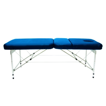 Table Massage 3 Section Navy Blue Portable