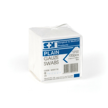 Gauze Squares 10 x 10cm 8 Ply Non-Sterile