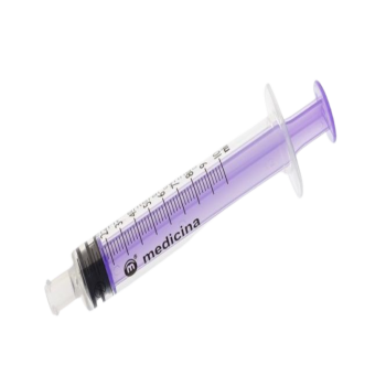 Syringe Enteral ENFIT Reuse 10ml Purple