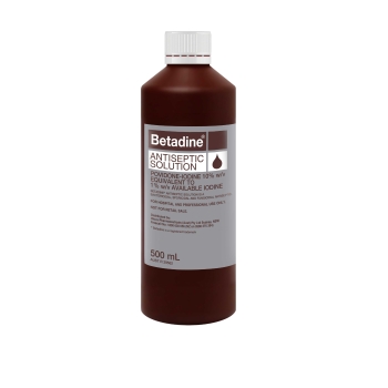 Betadine Povidone Iodine 500ml 10%
