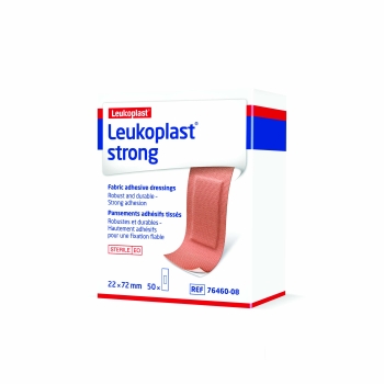 Leukoplast Strong Dressing Sterile 2.2 cm x 7.2 cm Tan