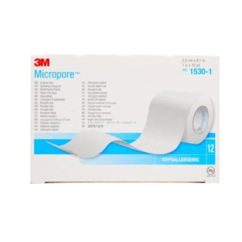 Micropore Surgical Tape 25mm x 9.1m White
