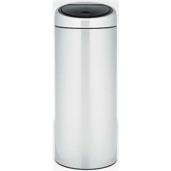Bin Stainless Soft Touch 30ltr Round