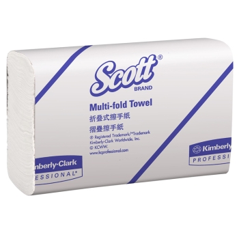 Towel Interleaved Scott 250 Sheets 23.8 x 23.8cm