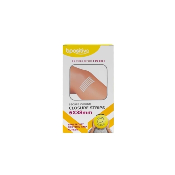 bpositive Wound Closure Strips 6 x 38mm