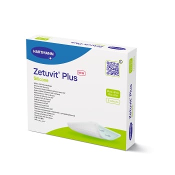 Zetuvit Plus Silicone 8 x 8cm