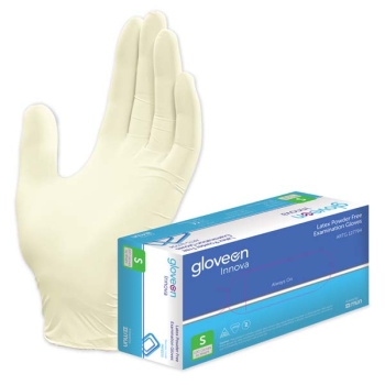 Innova Latex Powder Free Exam Glove Small