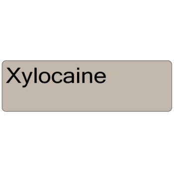 LABELS for Xylocaine 1% Adrenaline