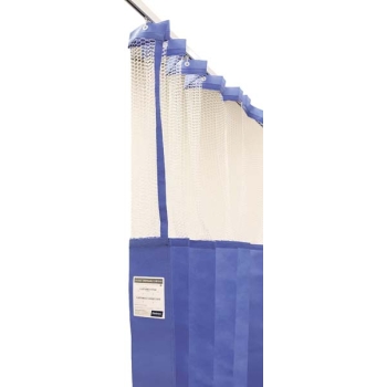 Curtains Disposable 4.5 x 2.3m Blue Mesh