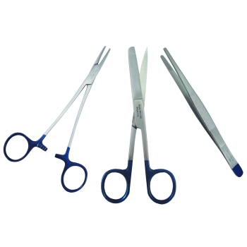 Disposable Instrument Pack with Dressing Forceps   Sayco - Single Use Sterile