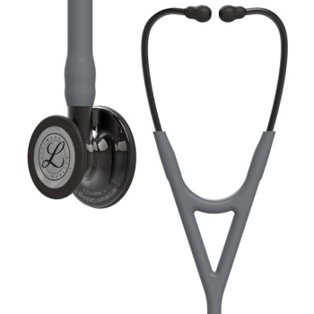 3M Littmann 6238 Cardiology IV Stethoscope - High-Polish Smoke Chestpiece; Grey Tube; Smoke Stem and Headset