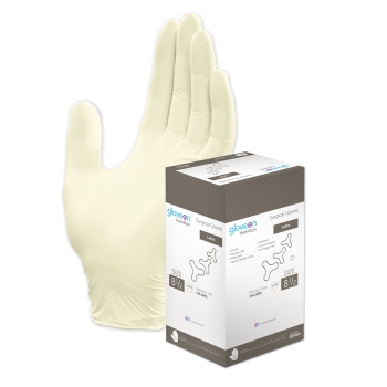 Hamilton Latex Sterile Powder Free Gloves Size 8.5