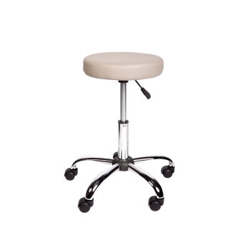 Surgeon Stool Gas Lift Grey Vinyl Seat