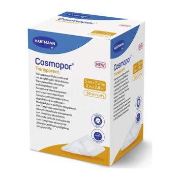 Cosmopor Transparent 5 x 7.2cm Sterile