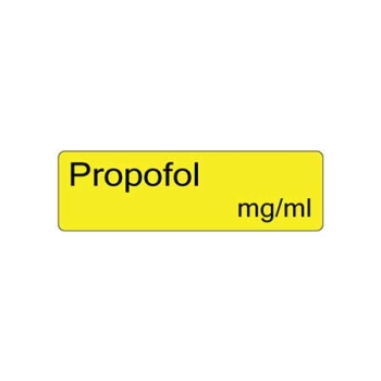 Labels propofol