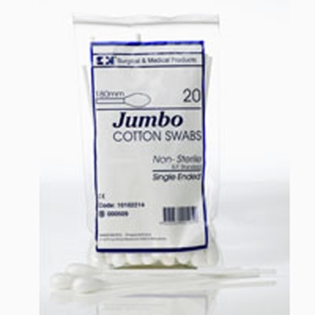 Cotton Jumbo Swabsticks 18cm