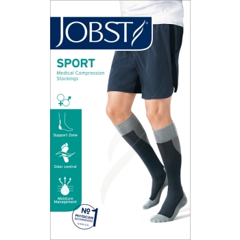 Jobst Sport Knee High Compression Extra Large Pink 15-20 MMHG