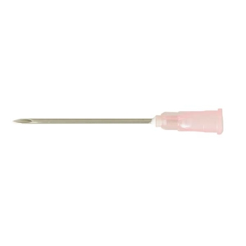 Agani Hypodermic Needles 18G x 38mm Pink