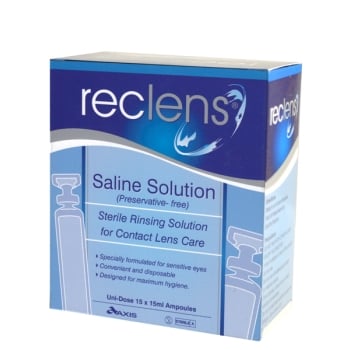Reclens normal saline 15ml amp