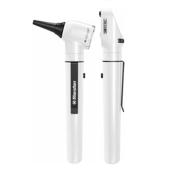 Diagnostic Set E-Scope 2.7V Otoscope/Ophthalmoscope White