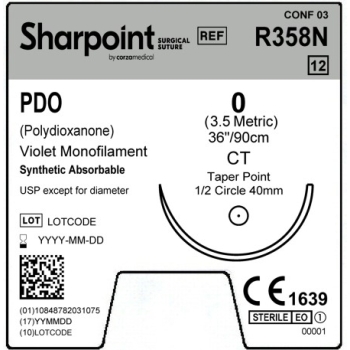 Sharpoint PDO 0-0 40mm TP 90cm CT Violet