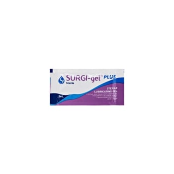 Lubricating Surgi-Gel Plus Sachet 3ml
