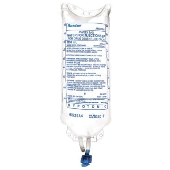 Viaflex water for injection 1000ml