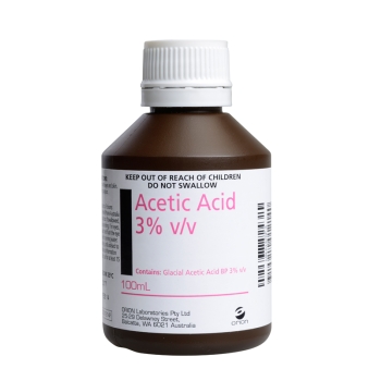 Acetic Acid Solution 3% 100ml