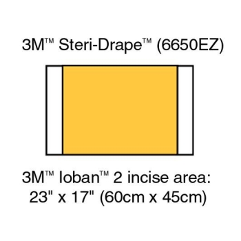 Ioban Antimicrobial Incise Drape 60x45cm