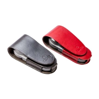 ILLUCO Leather Pouch Red for IDS-1100