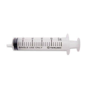 Terumo Hypodermic Syringes Without Needles 20mL Eccentric Slip