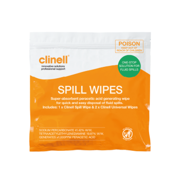 Clinell Spill Wipes Kit