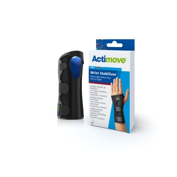 Actimove Sport Wrist Brace RIGHT/LEFT Kids Black. Removable Stay