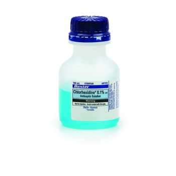 Chlorhexidine 0.1% acetate 100ml (blue)