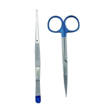 Instrument Pack with Semken Forcep Iris Scissor Sayco - Single Use Sterile