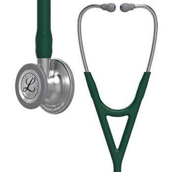 3M Littmann 6155 Cardiology IV Stethoscope - Hunter Green Tube