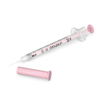 Unisharp 0.3ml Needle Syringe 31G x 8mm