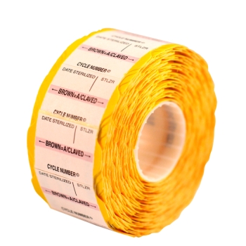 Meditrax adhesive labels Suretrax Yellow