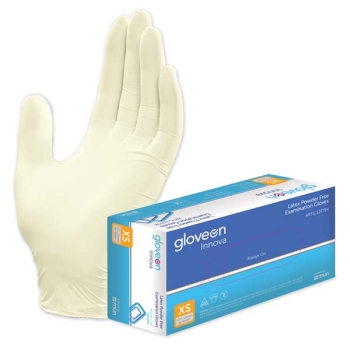 Innova Latex Powder Free Exam Glove X-Small
