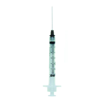 Syringe 3ml 23g x 25" ( 1inch)