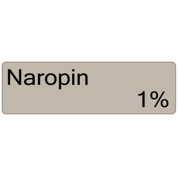 Labels naropin 1%
