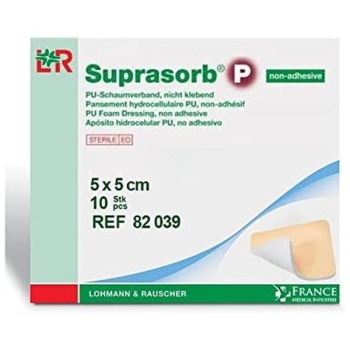 Suprasorb P Sensitive Foam Non-Border 5 x 5cm
