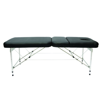Portable Massage Table Three-Section - Black